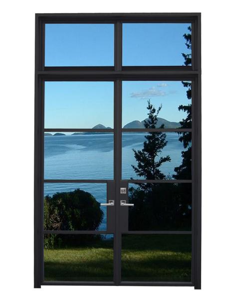 Double Modern Line with Transom